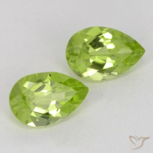 Shop natural 0.88ct Vert éclatant Péridot gems, En forme de poire, from Chine at GemSelect. In stock, global shipping!