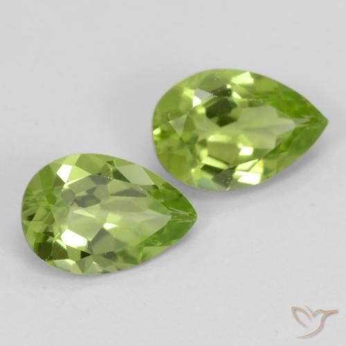 Shop natural 0.82ct Vert moyen Péridot gems, En forme de poire, from Chine at GemSelect. In stock, global shipping!