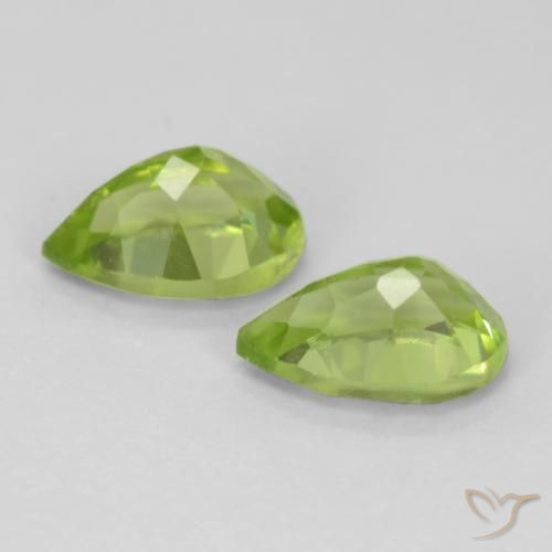 Shop natural 0.98ct Vert vif et léger Péridot gems, En forme de poire, from Chine at GemSelect. In stock, global shipping!
