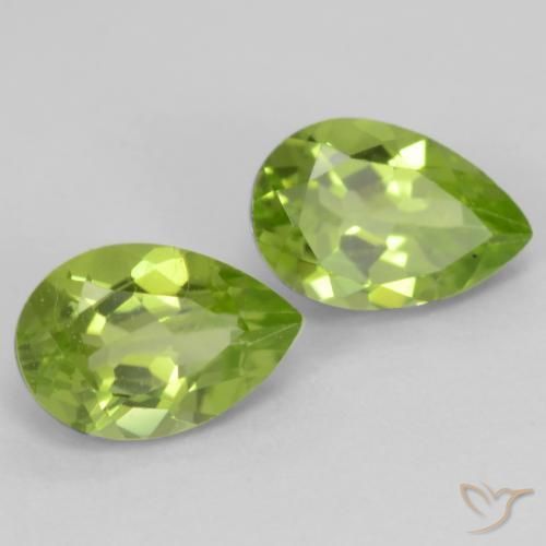Shop natural 0.97ct Vert vif et léger Péridot gems, En forme de poire, from Chine at GemSelect. In stock, global shipping!