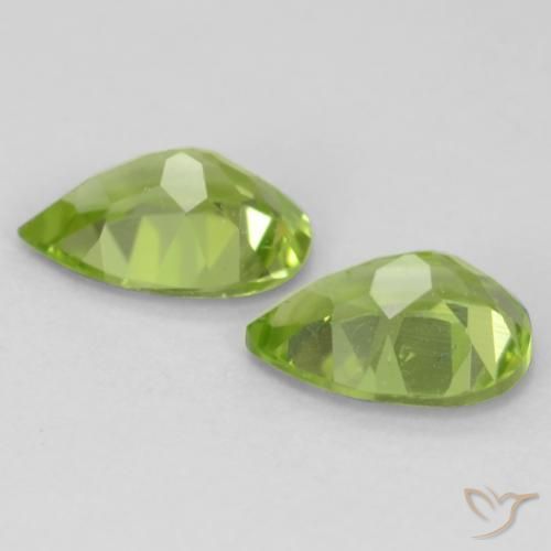 Shop natural 0.81ct Vert vif et léger Péridot gems, En forme de poire, from Chine at GemSelect. In stock, global shipping!