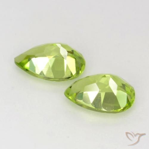 Shop natural 0.91ct Vert vif et léger Péridot gems, En forme de poire, from Chine at GemSelect. In stock, global shipping!