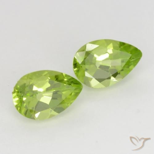 Shop natural 0.88ct Vert vif et léger Péridot gems, En forme de poire, from Chine at GemSelect. In stock, global shipping!