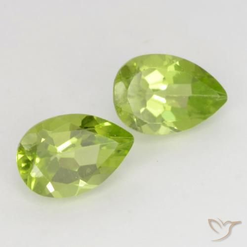 Shop natural 0.93ct Vert moyen Péridot gems, En forme de poire, from Chine at GemSelect. In stock, global shipping!