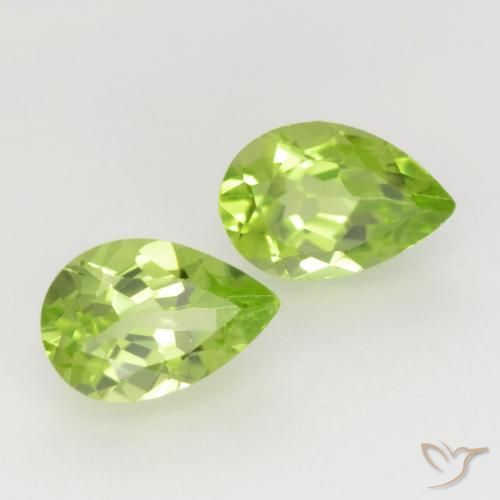 Shop natural 0.96ct Vert vif et léger Péridot gems, En forme de poire, from Chine at GemSelect. In stock, global shipping!