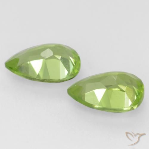 Shop natural 0.91ct Vert vif et léger Péridot gems, En forme de poire, from Chine at GemSelect. In stock, global shipping!