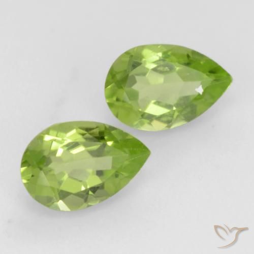 Shop natural 0.91ct Vert vif et léger Péridot gems, En forme de poire, from Chine at GemSelect. In stock, global shipping!