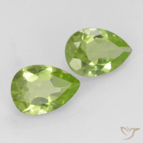 Shop natural 0.74ct Vert vif et léger Péridot gems, En forme de poire, from Chine at GemSelect. In stock, global shipping!