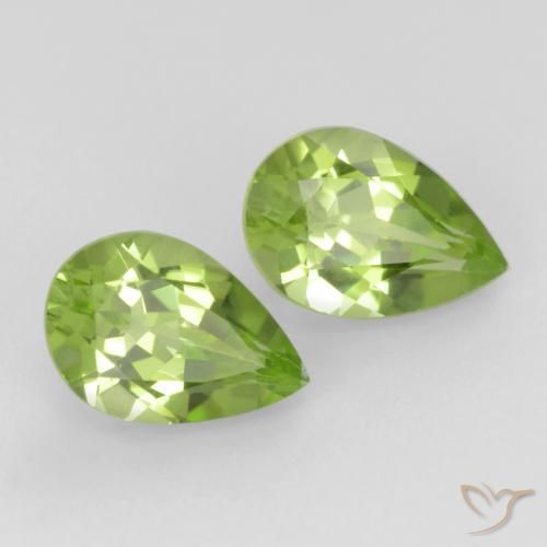 Shop natural 0.89ct Vert vif et léger Péridot gems, En forme de poire, from Chine at GemSelect. In stock, global shipping!