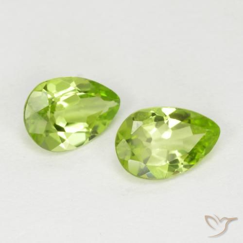 Shop natural 0.81ct Vert jaunâtre Péridot gems, En forme de poire, from Chine at GemSelect. In stock, global shipping!