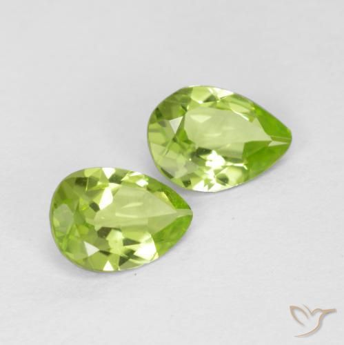 Shop natural 0.77ct Vert vif et léger Péridot gems, En forme de poire, from Chine at GemSelect. In stock, global shipping!