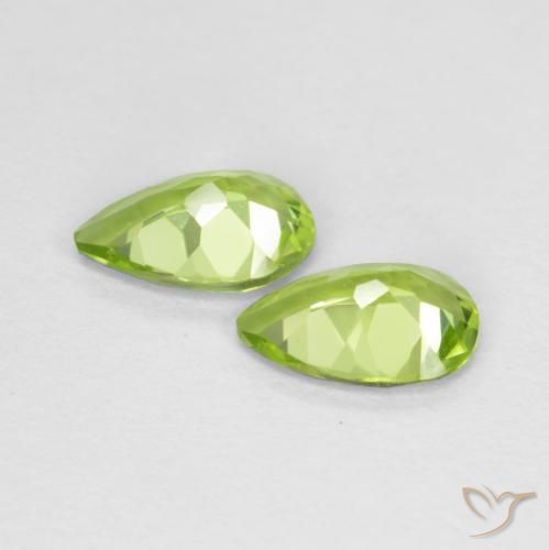 Shop natural 0.77ct Vert vif et léger Péridot gems, En forme de poire, from Chine at GemSelect. In stock, global shipping!