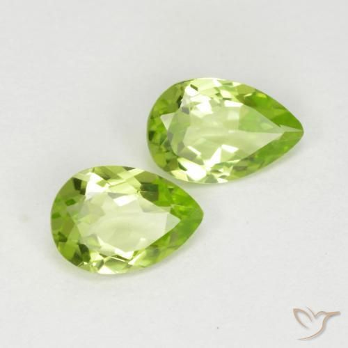 Shop natural 0.87ct Vert vif et léger Péridot gems, En forme de poire, from Chine at GemSelect. In stock, global shipping!