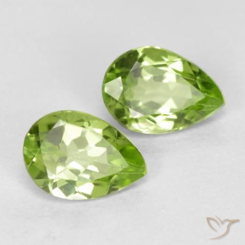 Shop natural 0.87ct Vert vif et léger Péridot gems, En forme de poire, from Chine at GemSelect. In stock, global shipping!