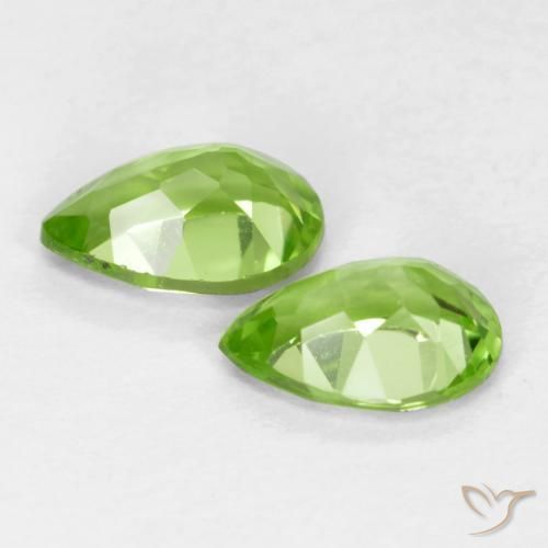 Shop natural 0.87ct Vert vif et léger Péridot gems, En forme de poire, from Chine at GemSelect. In stock, global shipping!