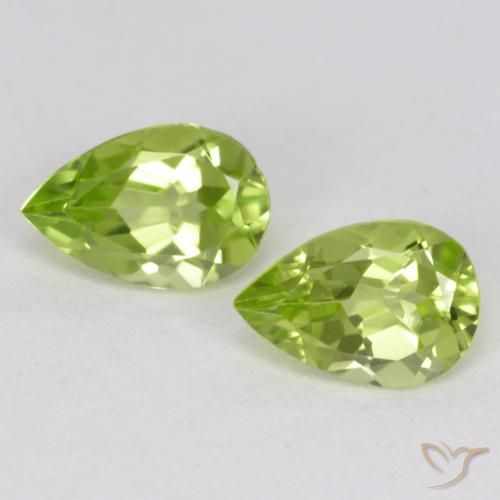 Shop natural 0.86ct Vert éclatant Péridot gems, En forme de poire, from Chine at GemSelect. In stock, global shipping!