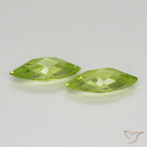 Shop natural 1.04ct Vert éclatant Péridot gems, Marquise, from Chine at GemSelect. In stock, global shipping!
