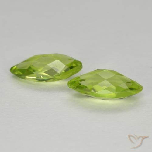 Shop natural 1.29ct Vert moyen Péridot gems, Marquise, from Chine at GemSelect. In stock, global shipping!