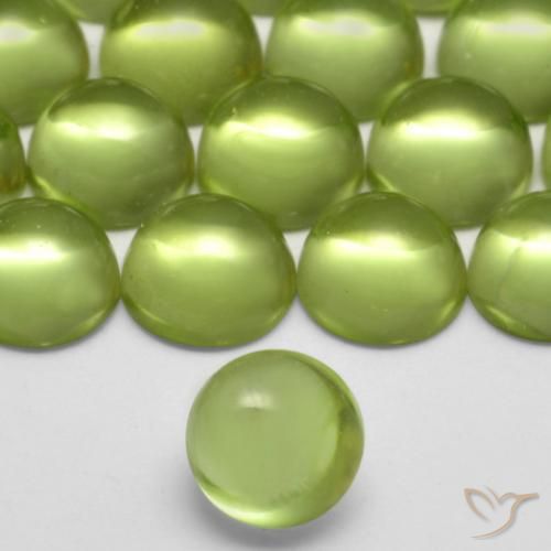 Péridot Vert éclatant naturelle Tour, 0.38 ct, Transparent
