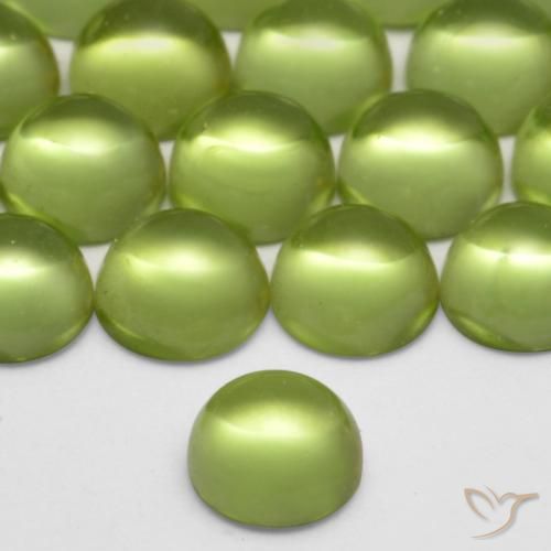 Péridot Vert éclatant naturelle Tour, 0.38 ct, Transparent