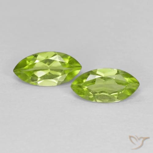 Shop natural 1.17ct Vert moyen Péridot gems, Marquise, from Chine at GemSelect. In stock, global shipping!