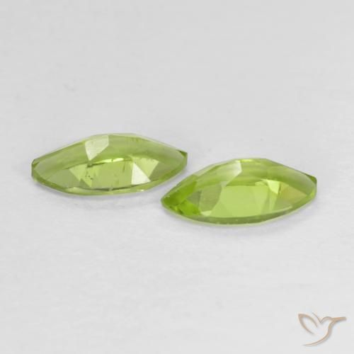 Shop natural 1.25ct Vert moyen Péridot gems, Marquise, from Chine at GemSelect. In stock, global shipping!