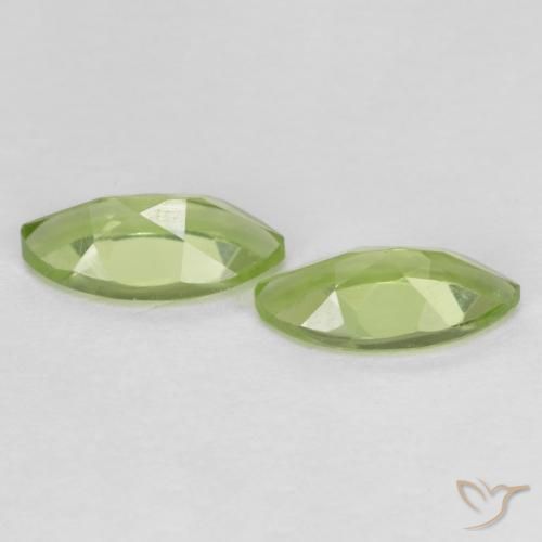 Shop natural 1.23ct Vert vif et léger Péridot gems, Marquise, from Chine at GemSelect. In stock, global shipping!