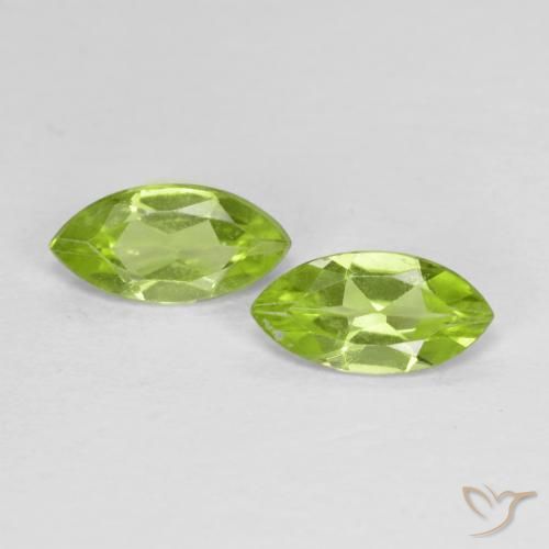Shop natural 1.09ct Vert moyen Péridot gems, Marquise, from Chine at GemSelect. In stock, global shipping!