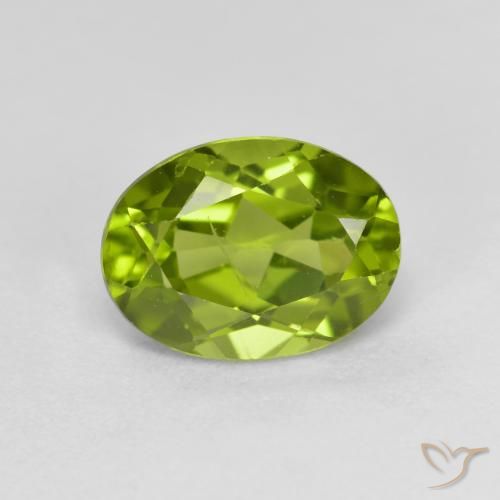 1.45ct Naturel Vert éclatant Péridot, ovale, VS