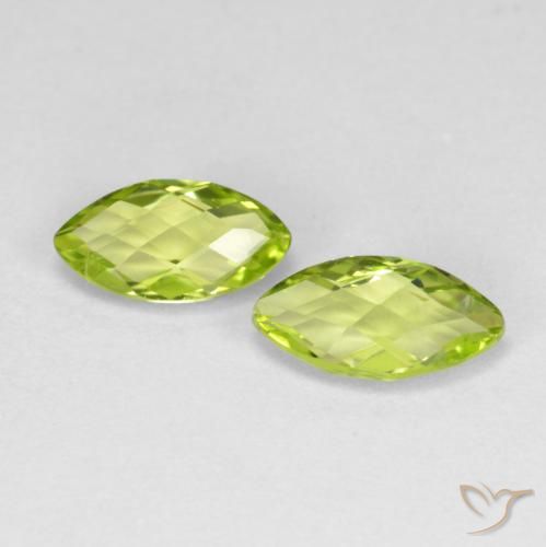 Shop natural 1.34ct Vert jaunâtre Péridot gems, Marquise, from Chine at GemSelect. In stock, global shipping!