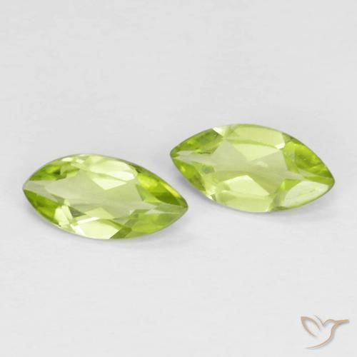 Shop natural 0.99ct Vert moyen Péridot gems, Marquise, from Chine at GemSelect. In stock, global shipping!