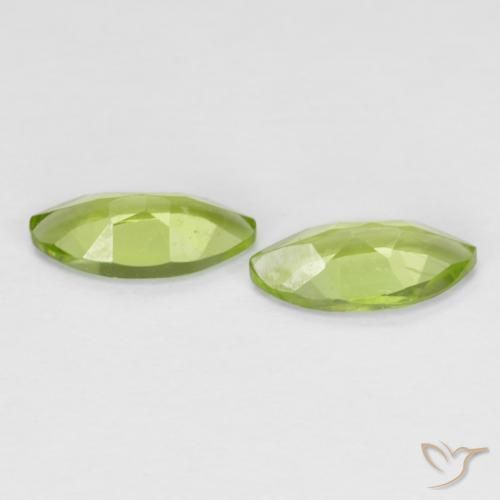 Shop natural 1.16ct Vert moyen Péridot gems, Marquise, from Chine at GemSelect. In stock, global shipping!