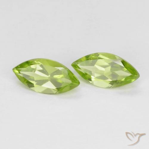 Shop natural 1.21ct Vert moyen Péridot gems, Marquise, from Chine at GemSelect. In stock, global shipping!