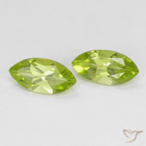 Shop natural 1.22ct Vert moyen Péridot gems, Marquise, from Chine at GemSelect. In stock, global shipping!