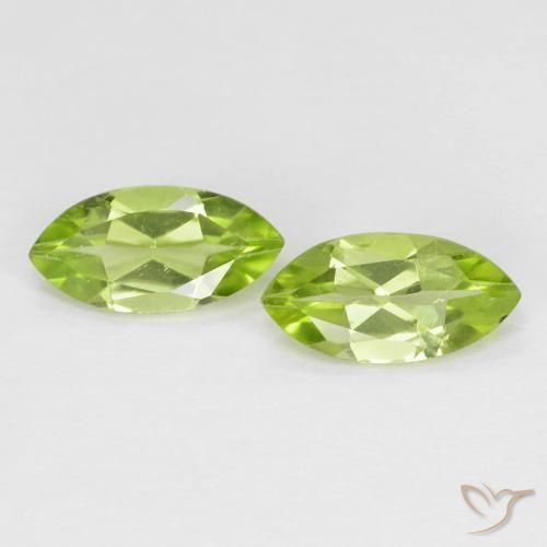Shop natural 1.15ct Vert moyen Péridot gems, Marquise, from Chine at GemSelect. In stock, global shipping!