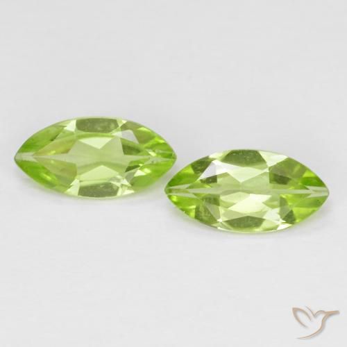 Shop natural 1.09ct Vert vif et léger Péridot gems, Marquise, from Chine at GemSelect. In stock, global shipping!