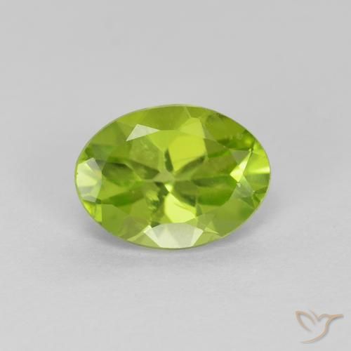 1.16ct Naturel Vert éclatant Péridot, ovale, VS