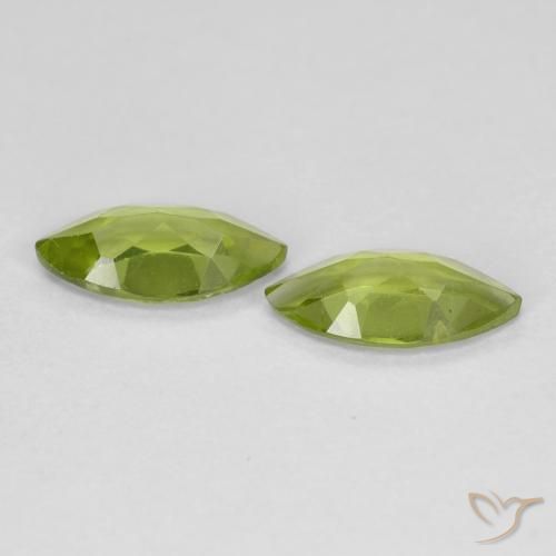 Shop natural 1.09ct Vert éclatant Péridot gems, Marquise, from Chine at GemSelect. In stock, global shipping!