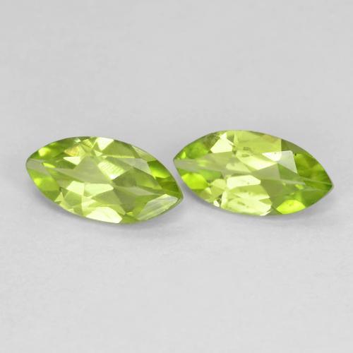 Achetez naturel 1,20ct vert péridot gems, marquise, en provenance chine chez gemselect. en stock, livraison internationale!