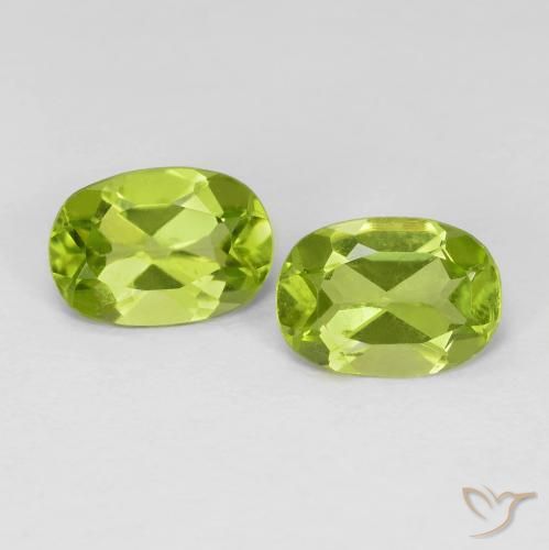 Shop natural 1.52ct Vert jaunâtre Péridot gems, ovale, from Chine at GemSelect. In stock, global shipping!