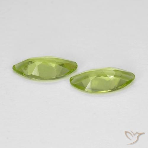 Shop natural 1.00ct Vert clair Péridot gems, Marquise, from Chine at GemSelect. In stock, global shipping!