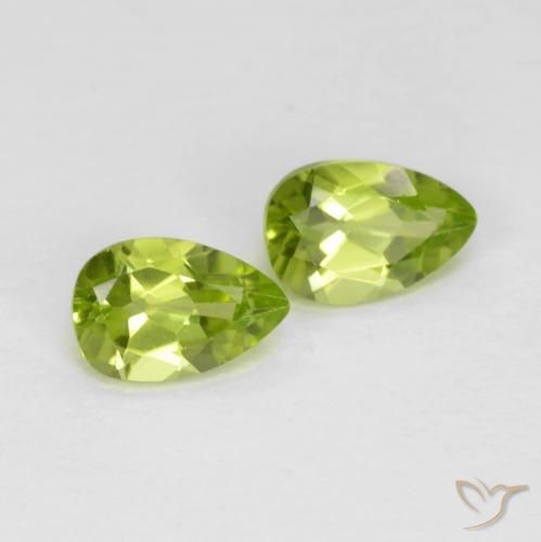 Shop natural 0.91ct Vert éclatant Péridot gems, En forme de poire, from Chine at GemSelect. In stock, global shipping!