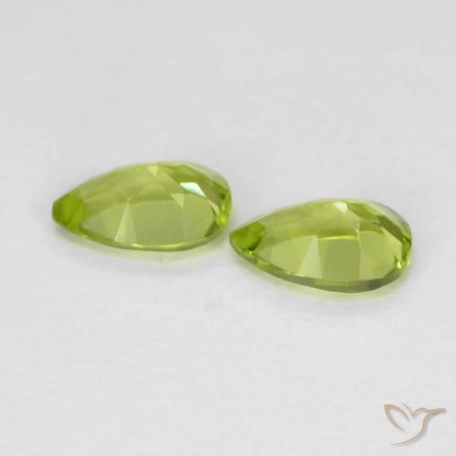 Shop natural 0.91ct Vert éclatant Péridot gems, En forme de poire, from Chine at GemSelect. In stock, global shipping!