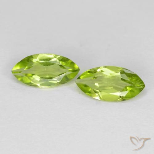 1.15ctw Naturel Vert clair Péridot, Marquise, VS