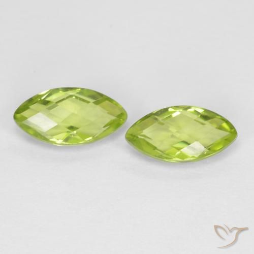 1.33ctw Naturel Vert jaunâtre Péridot, Marquise, VVS-VS