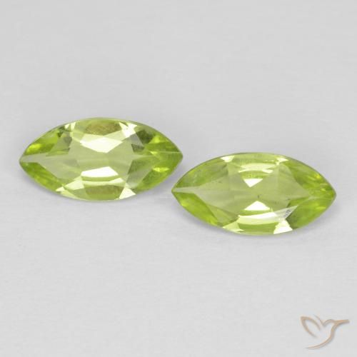 1.04ctw Naturel Vert jaunâtre Péridot, Marquise, VS