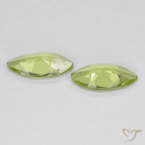 Shop natural 1.04ct Vert jaunâtre Péridot gems, Marquise, from Chine at GemSelect. In stock, global shipping!