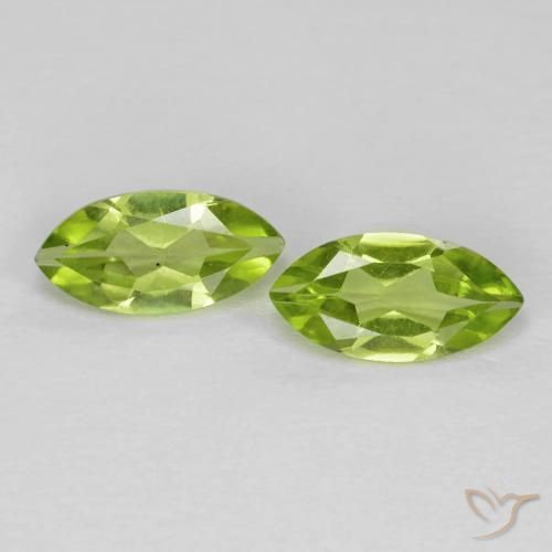 1.20ctw Naturel Vert clair Péridot, Marquise, VS