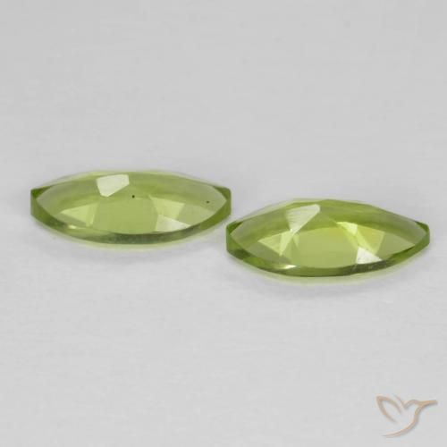 Shop natural 1.20ct Vert clair Péridot gems, Marquise, from Chine at GemSelect. In stock, global shipping!