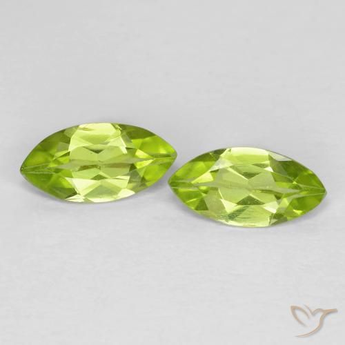 1.06ctw Naturel Vert clair Péridot, Marquise, VS
